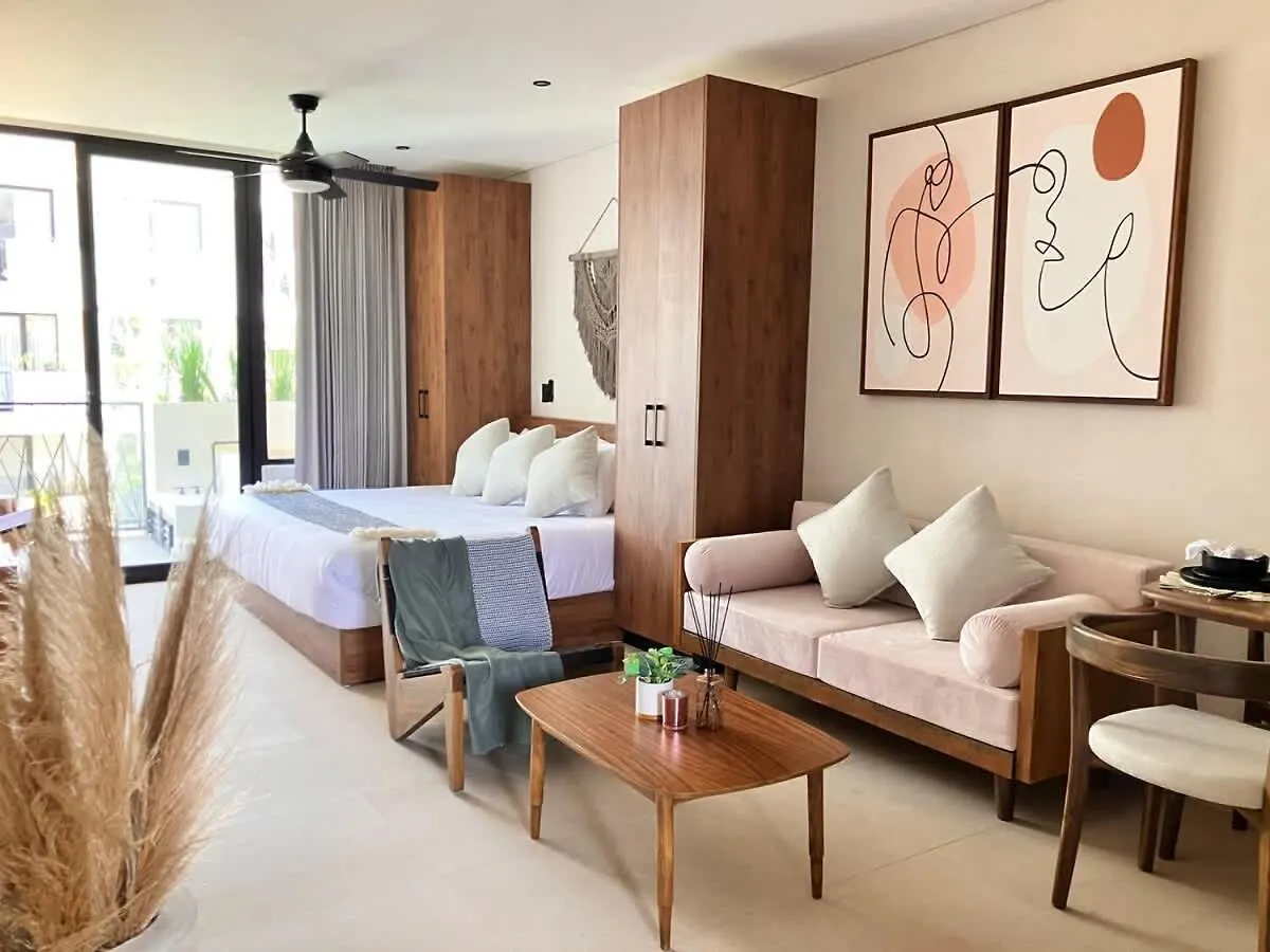 Apartment Near Beach Master Suite Private Pool Gym Laundry Free Parking For Couples Plus 2 Kids At Xibalbadk Tulum Mexico