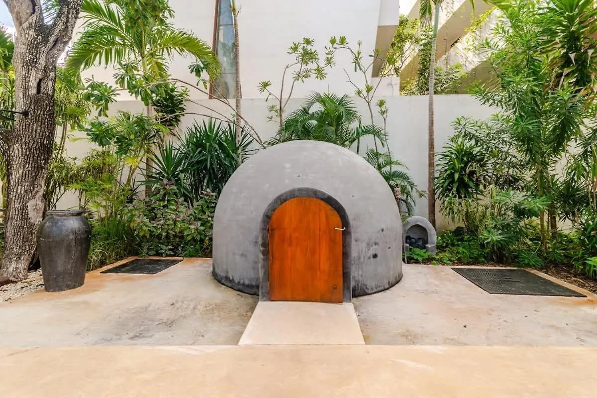 Near Beach Master Suite Private Pool Gym Laundry Free Parking For Couples Plus 2 Kids At Xibalbadk Tulum Apartment