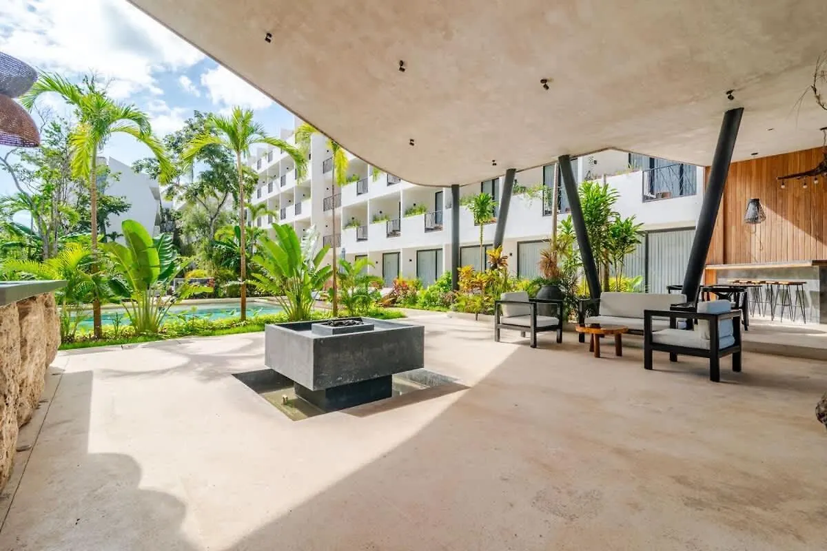 Apartment Near Beach Master Suite Private Pool Gym Laundry Free Parking For Couples Plus 2 Kids At Xibalbadk Tulum Mexico