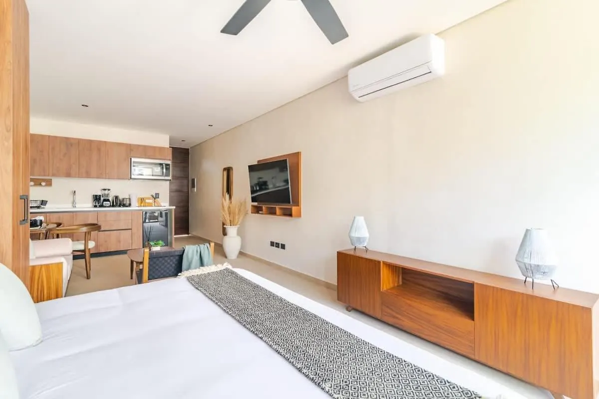 Near Beach Master Suite Private Pool Gym Laundry Free Parking For Couples Plus 2 Kids At Xibalbadk Tulum Apartment