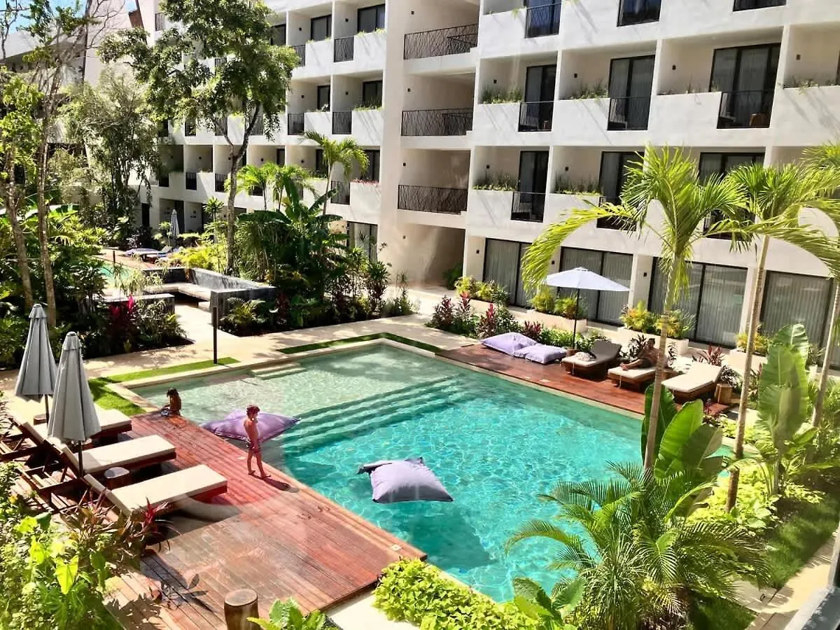 Near Beach Master Suite Private Pool Gym Laundry Free Parking For Couples Plus 2 Kids At Xibalbadk Tulum Apartament