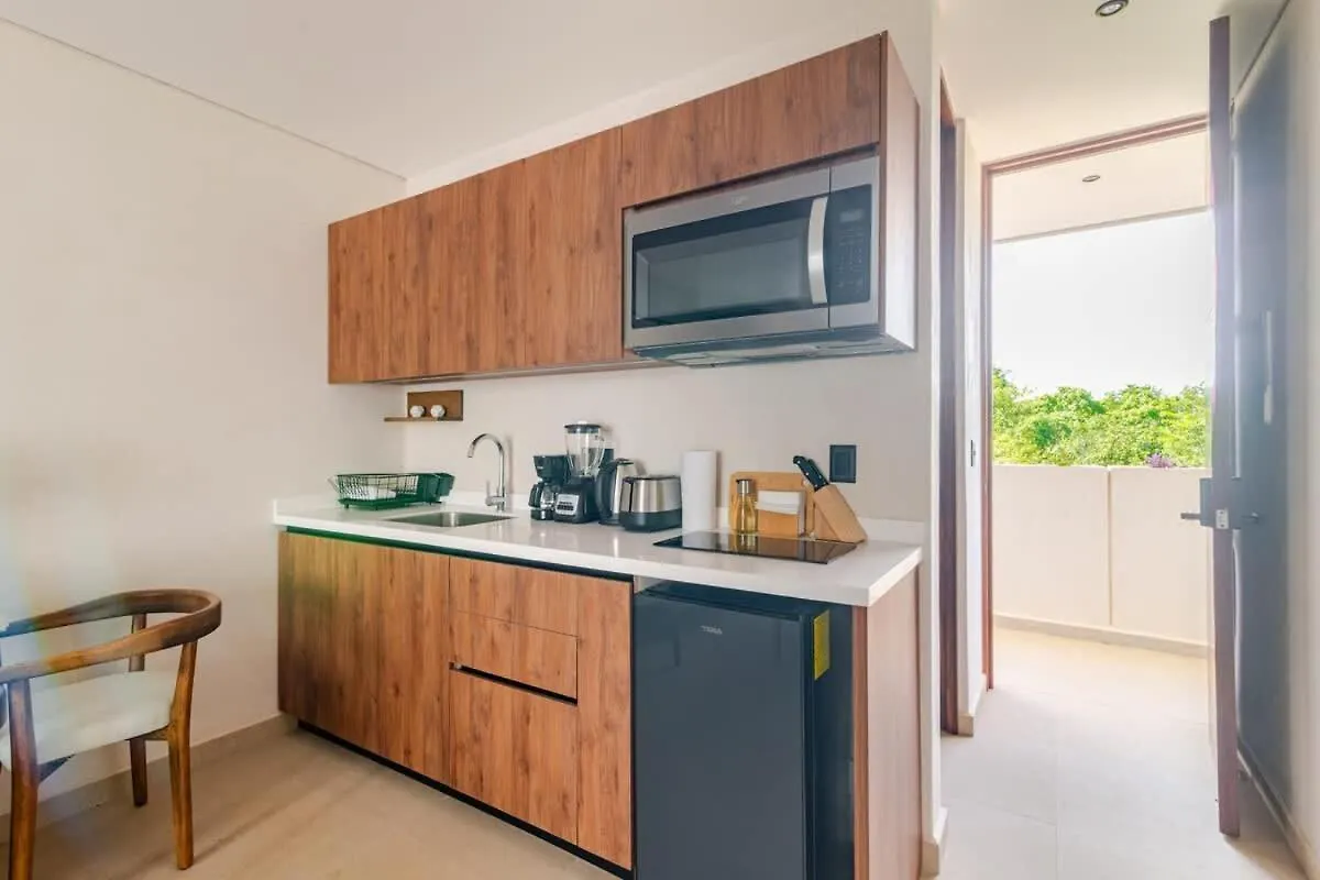 Near Beach Master Suite Private Pool Gym Laundry Free Parking For Couples Plus 2 Kids At Xibalbadk Tulum Apartament