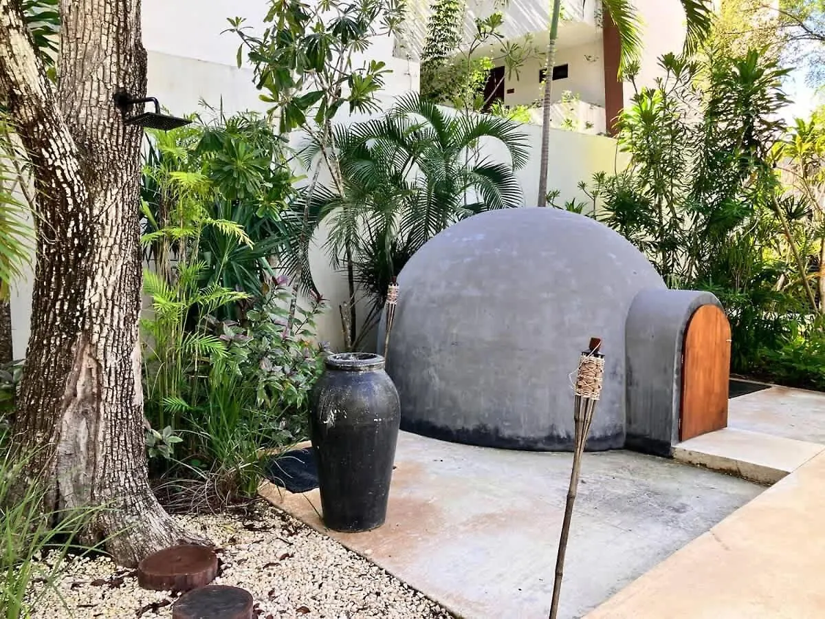 Near Beach Master Suite Private Pool Gym Laundry Free Parking For Couples Plus 2 Kids At Xibalbadk Tulum